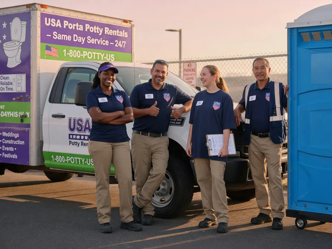 Porta Potty Rental company in Loganville, PA